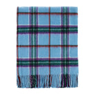 100% Pure Lambswool Blanket Throw – Luxury Soft Warm Wool Blanket - Home Décor - WORLD PEACE TARTAN - Heritage Of Scotland -