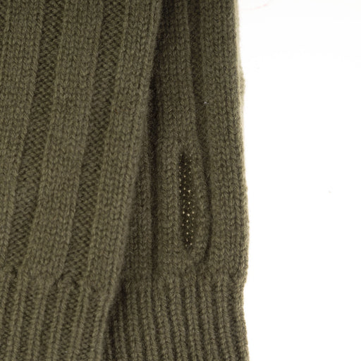 30% Cashmere Ava Glove Olive - Heritage Of Scotland - OLIVE