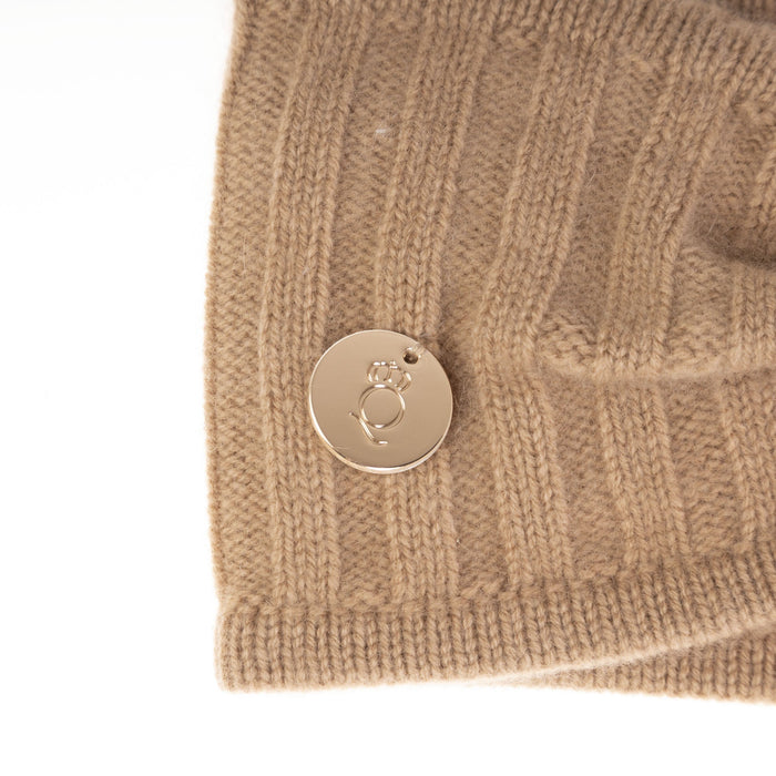 30% Cashmere Ava Headband Hazelnut - Heritage Of Scotland - HAZELNUT