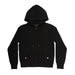 30% Cashmere Freya Hoodie Black - Heritage Of Scotland - BLACK