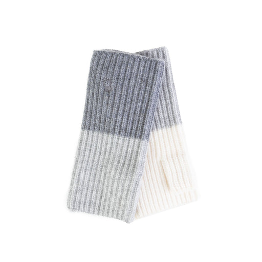 30% Cashmere Maisie Gloves Grey Mix - Heritage Of Scotland - GREY MIX