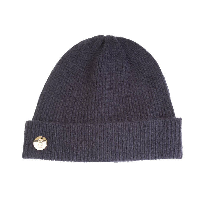 30% Cashmere Maisie Hat Navy - Heritage Of Scotland - NAVY