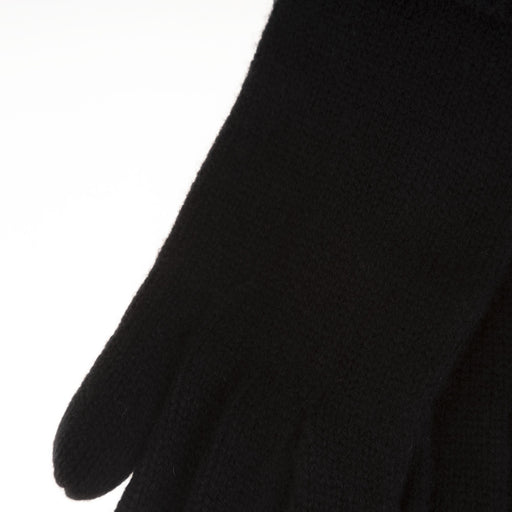 30% Cashmere Rebecca Glove Black - Heritage Of Scotland - BLACK