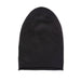 30% Cashmere Slouch Beanie Black - Heritage Of Scotland - BLACK