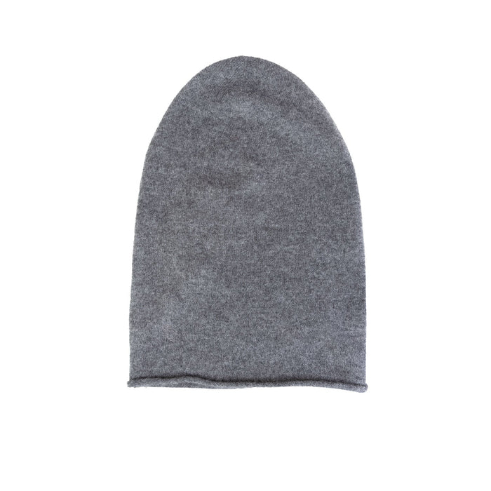 30% Cashmere Slouch Beanie Shadow Grey - Heritage Of Scotland - SHADOW GREY