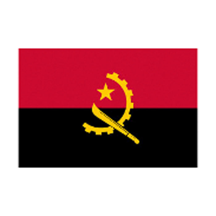 5' X 3' Flag Of Angola - Heritage Of Scotland - ANGOLA