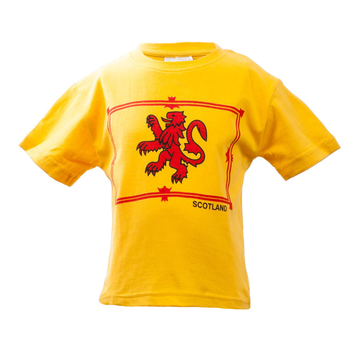 Kinder Löwe zügellose Flagge T / Shirt