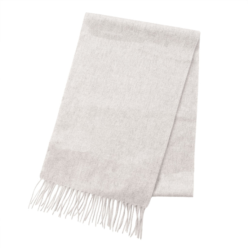 Edinburgh Cashmere Scarf Oyster Grey