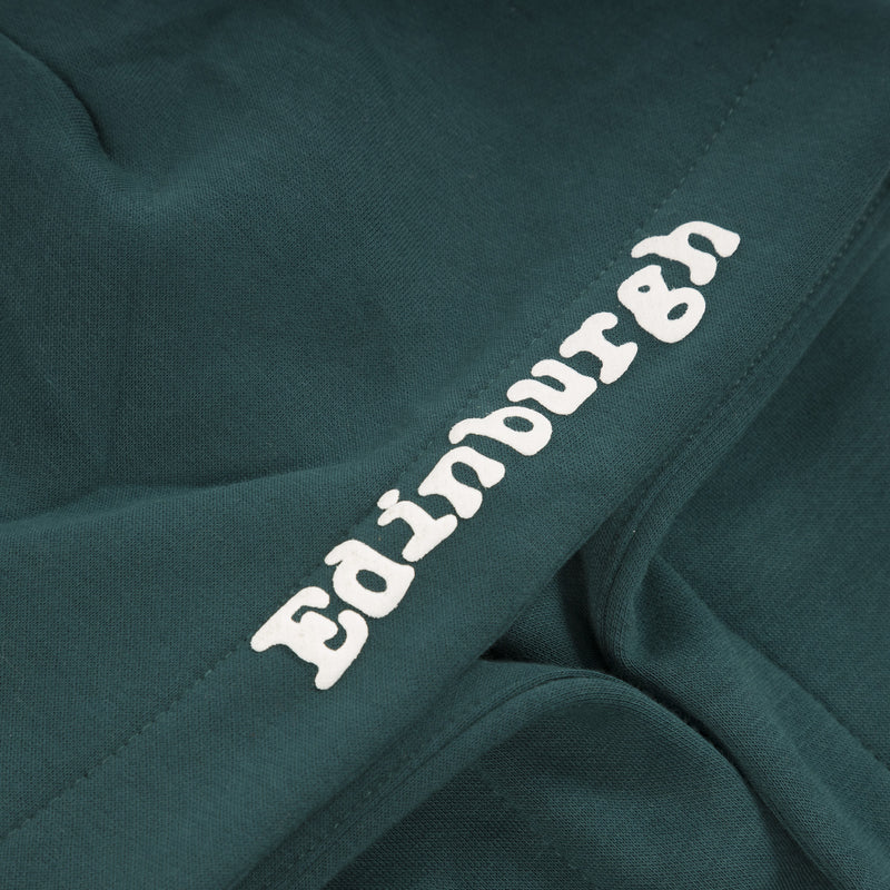 Kids Edinburgh 3D Puff Print Hoodie Teal – Children’s Hooded Sweatshirt