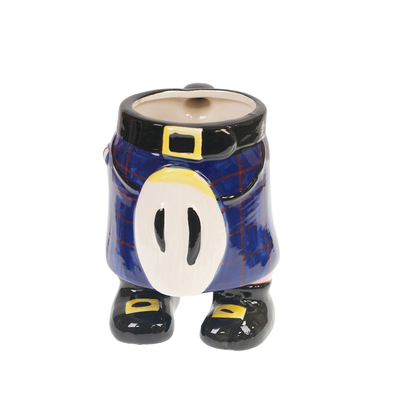 Tartan Scottish Kilt Ceramic Novelty Gift Mug - BLUE