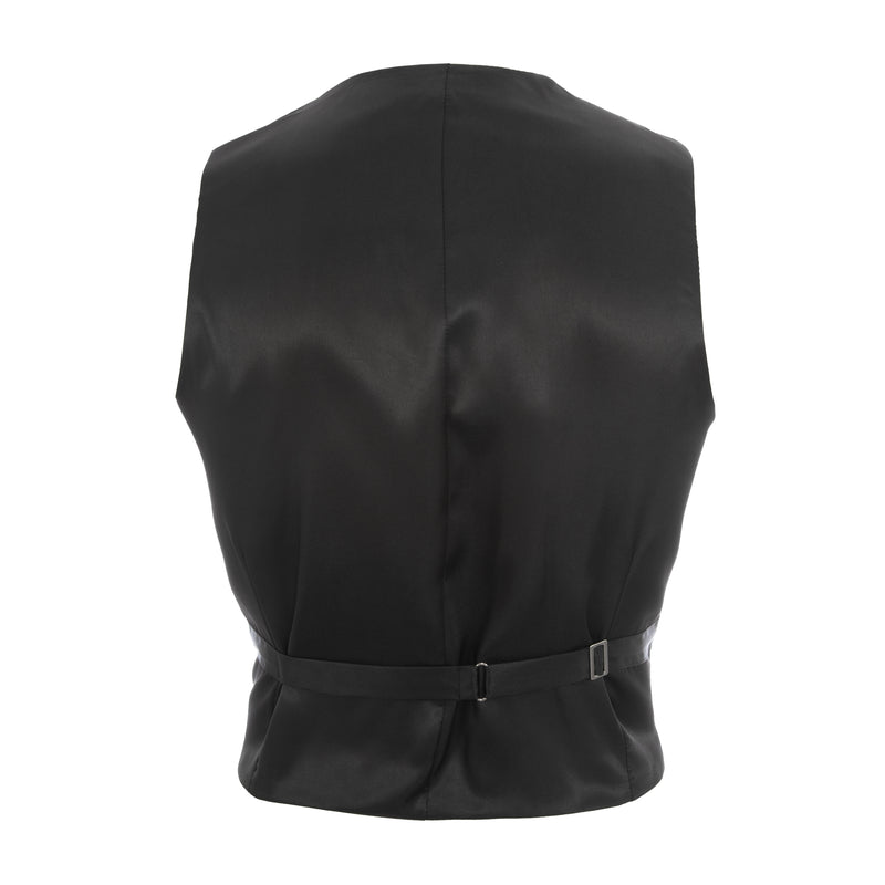 Herren Prince Charlie Jacke W. Weste Schwarz