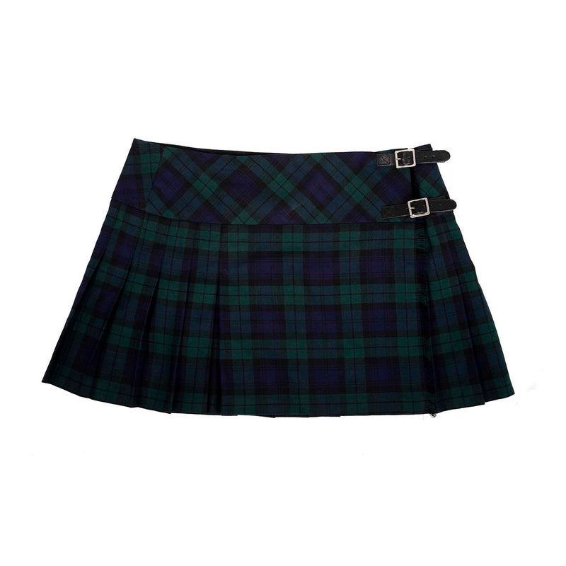 Damen Tartan Billie Kilted Rock Black Watch