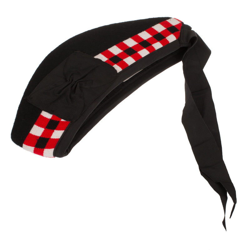 Herren Glengarry Diced Black