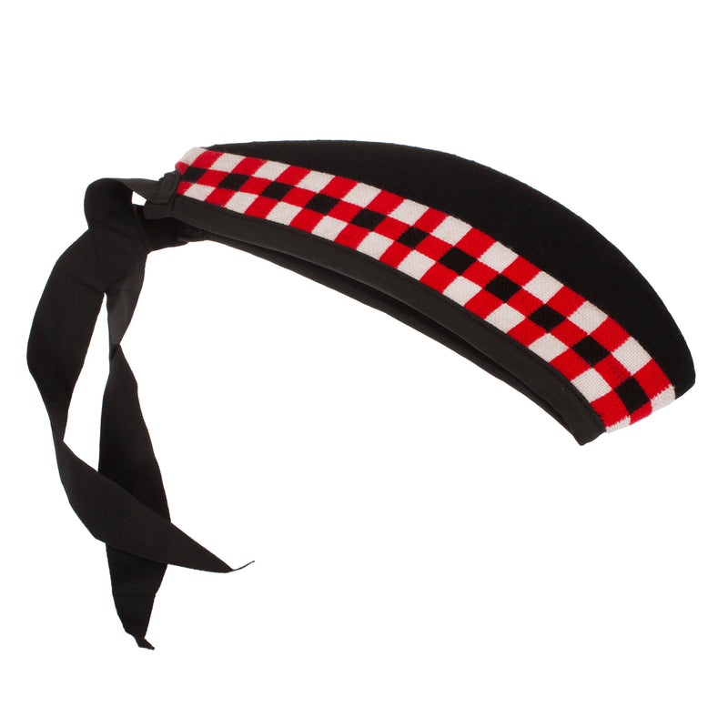 Herren Glengarry Diced Black