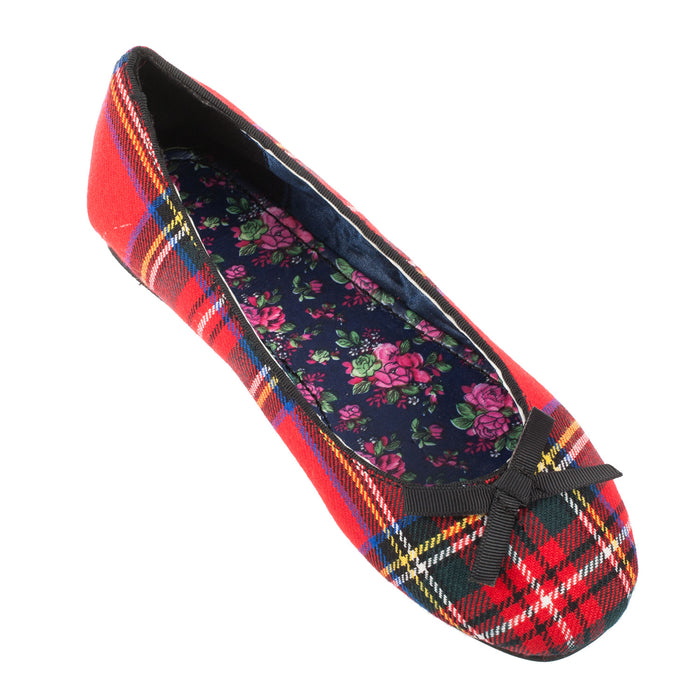 Ladies Flat Shoes Stewart Royal