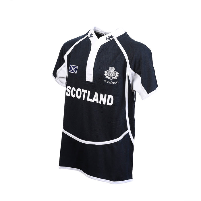 Kinder New Cooldry Schottland Rugby-Shirt