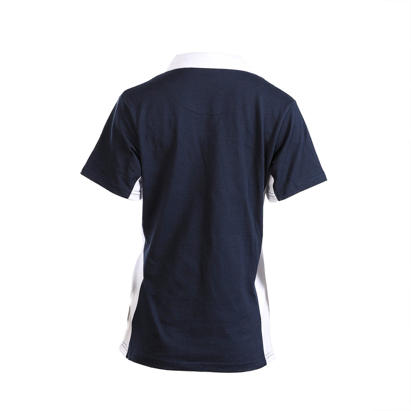Ladies Short Sleeve Contrast Scotland Rugby Top