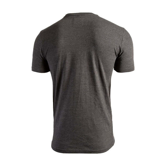 Edinburgh Applique T-Shirt Charcoal/Maroon