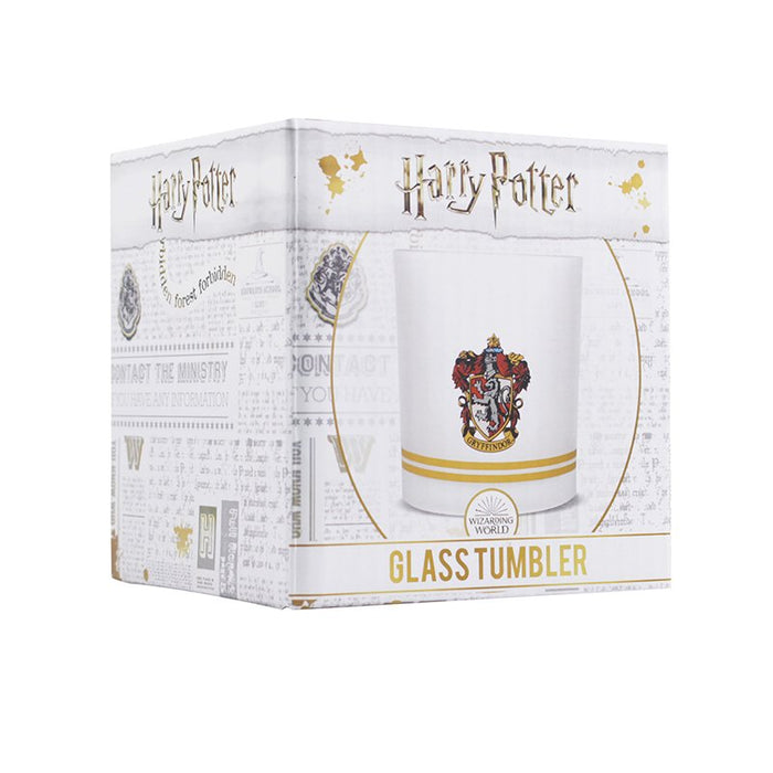 Harry Potter Glass Tumbler (Boxed) Gryffindor
