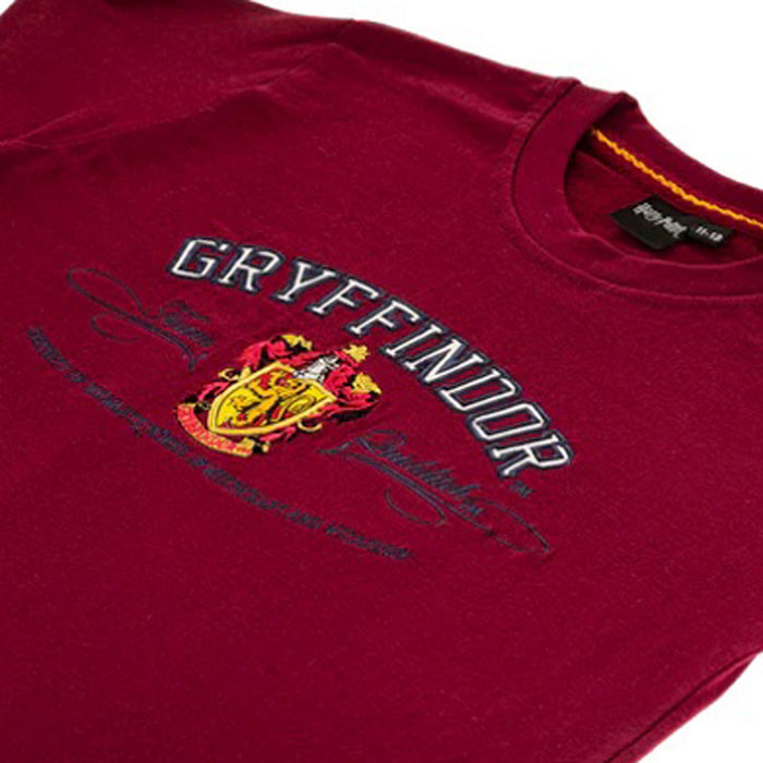 Harry Potter - T-Shirt - Gryffindor Quidditch Team Grey/Red