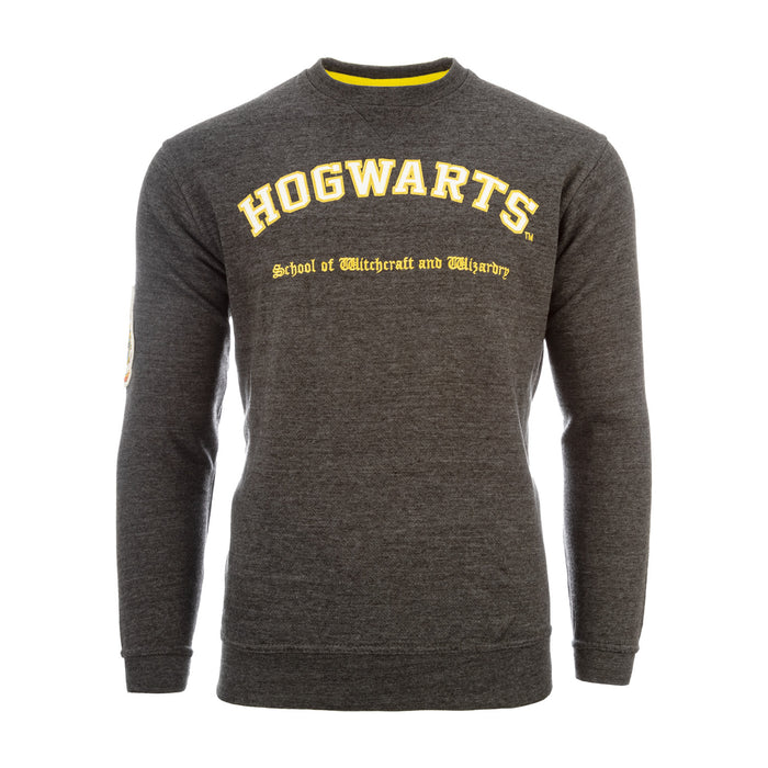 Harry Potter - Sweatshirt - Hogwarts Charcoal / Weiß