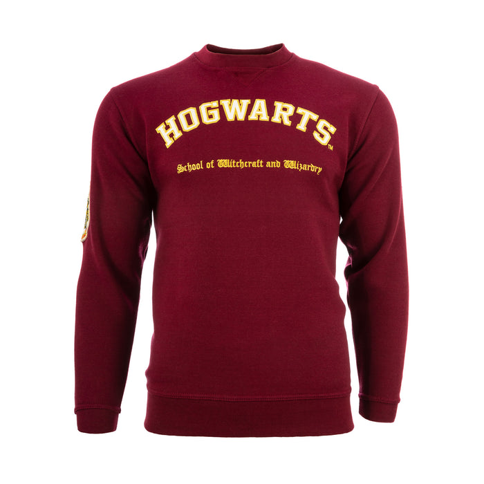 Harry Potter - Sweatshirt - Hogwarts Maroon / Off White