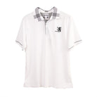 Adults Lion Scotland Polo Shirt White - Heritage Of Scotland - WHITE