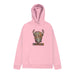 Adults Pastel Highland Cow Hooded Top Cherry Blossom - Heritage Of Scotland - CHERRY BLOSSOM