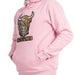 Adults Pastel Highland Cow Hooded Top Cherry Blossom - Heritage Of Scotland - CHERRY BLOSSOM
