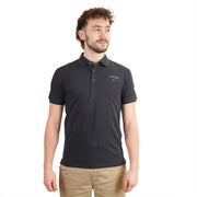 Adults Scotland Dawson Polo Shirt Navy/Black Watch - Heritage Of Scotland - NAVY/BLACK WATCH