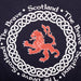 Adults Tshirt Celtic Lion Scot The Brave Navy - Heritage Of Scotland - NAVY