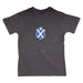 Adults Tshirt Edin Shield/ Scotland Charcoal - Heritage Of Scotland - CHARCOAL