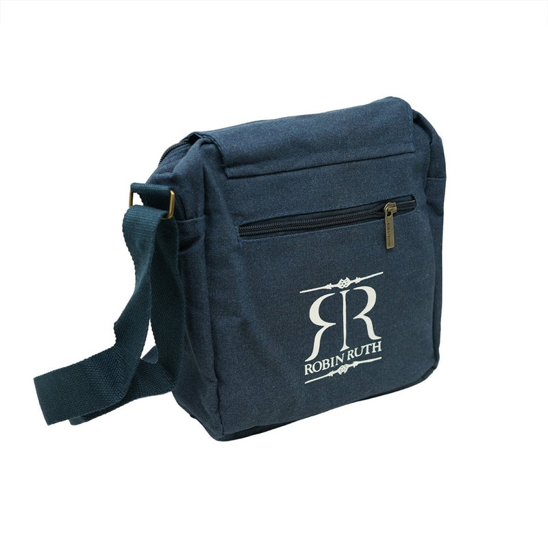 Alex Messenger Bag Distressed Saltire - Heritage Of Scotland - NAVY/WHITE / S