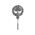 Anderson Clan Badge, Kilt Pin, Lapel Pin, Cufflinks, Keyring/Key Fob & Gift Set — Fine Pewter by Art Pewter — Made in Scotland (Shiny Finish) - Heritage Of Scotland - Lapel Pin