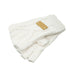 Aran Ladies Knitted Fingerless Gloves - Heritage Of Scotland - Cream