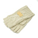 Aran Ladies Knitted Fingerless Gloves - Heritage Of Scotland - Khaki