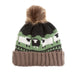 Aran Sheep Pom Pom Hat - Heritage Of Scotland - MUSHROOM