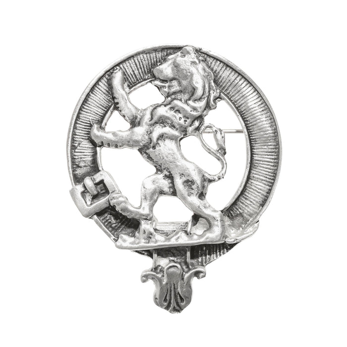Art Pewter Antique Clan Badge 1.75" Rampant Lion - Heritage Of Scotland - RAMPANT LION