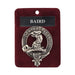 Baird Clan Badge, Kilt Pin, Lapel Pin, Cufflinks, Keyring/Key Fob & Gift Set — Fine Pewter by Art Pewter — Made in Scotland (Shiny Finish) - Heritage Of Scotland - Badge