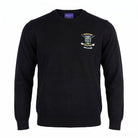 Ballantrae Golf Crew Neck Jumper - Black - Heritage Of Scotland - S