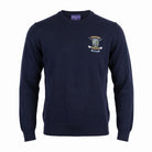 Ballantrae Golf Crew Neck Jumper - Navy - Heritage Of Scotland - S