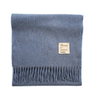 Balmoral 100% Cashmere Woven Scarf - PLAIN JEANS - Heritage Of Scotland -