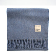 Balmoral 100% Cashmere Woven Scarf - PLAIN JEANS - Heritage Of Scotland -