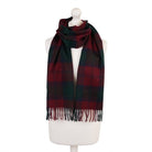 Balmoral 100% Cashmere Woven Scarf Tartan and Checks - Made in Scotland - LINDSAY - Heritage Of Scotland -