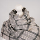 Balmoral 100% Cashmere Woven Scarf Tartan and Checks - Made in Scotland - MACKELLAR GREY - Heritage Of Scotland -