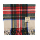 Balmoral 100% Cashmere Woven Scarf Tartan and Checks - Made in Scotland - STEWART WHITE - Heritage Of Scotland -