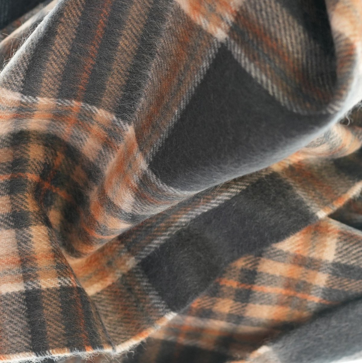 Balmoral 100% Cashmere Woven Scarf Tartan and Checks - Made in Scotland - TAWNEY - Heritage Of Scotland -
