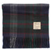 Balmoral 100% Cashmere Woven Scarf Tartans and Checks - Made in Scotland - Heritage Of Scotland - FINE CHECK NAVY