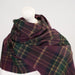 Balmoral 100% Cashmere Woven Scarf Tartans and Checks - Made in Scotland - Heritage Of Scotland - MACKELLAR PLUM