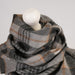 Balmoral 100% Cashmere Woven Scarf Tartans and Checks - Made in Scotland - Heritage Of Scotland - MORAY CHECK GREY